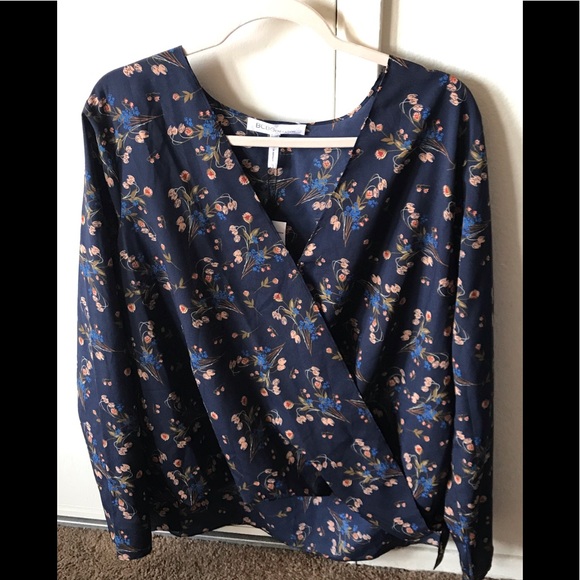 bcbg floral top